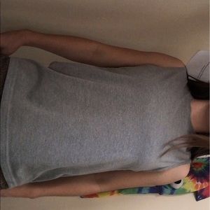 Boys cut off sleeves t- shirt